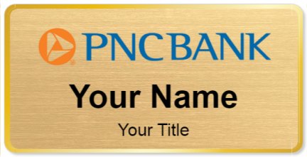 Custom name badges for PNC Bank