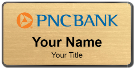 Custom name badges for PNC Bank