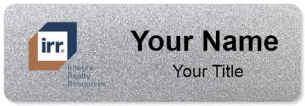 Custom name badges for Integra Realty Resources