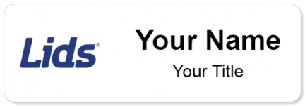 Custom name badges for Lids