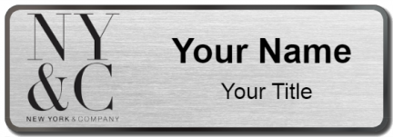 Custom name badges for NY&C