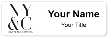 Custom name badges for NY&C