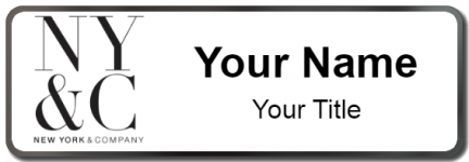 Custom name badges for NY&C