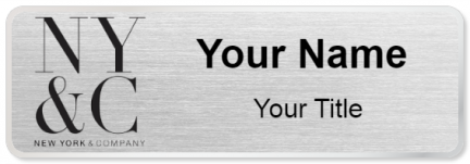 Custom name badges for NY&C