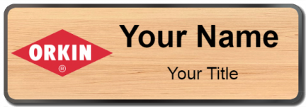 Custom name badges for Orkin Pest Control