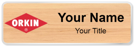 Custom name badges for Orkin Pest Control