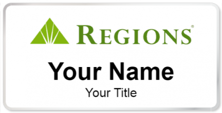 Custom name badges for Regions Bank