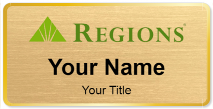 Custom name badges for Regions Bank