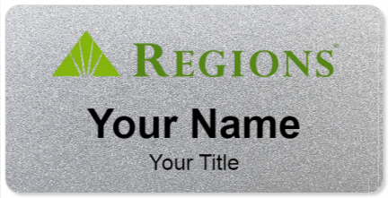 Custom name badges for Regions Bank