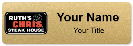 Custom name badges for Ruths Chris Steak House