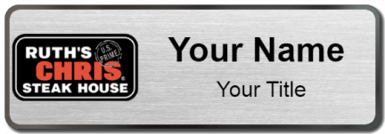 Custom name badges for Ruths Chris Steak House