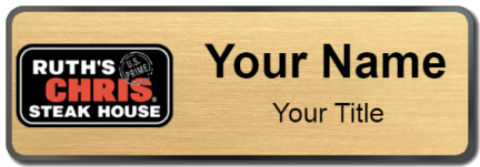 Custom name badges for Ruths Chris Steak House