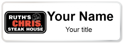 Custom name badges for Ruths Chris Steak House