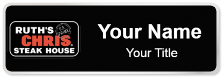 Custom name badges for Ruths Chris Steak House