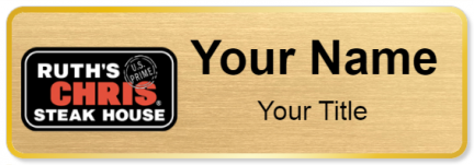 Custom name badges for Ruths Chris Steak House