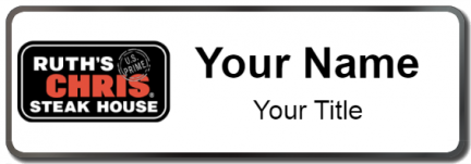 Custom name badges for Ruths Chris Steak House