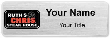 Custom name badges for Ruths Chris Steak House
