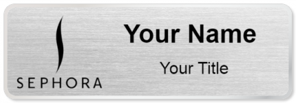 Custom name badges for Sephora