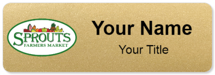 Custom name badges for Sprouts Farmers Market