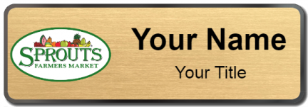 Custom name badges for Sprouts Farmers Market