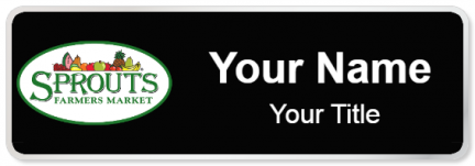 Custom name badges for Sprouts Farmers Market