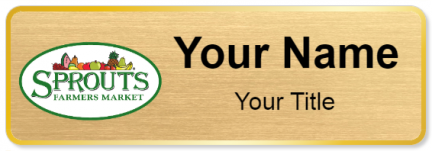 Custom name badges for Sprouts Farmers Market