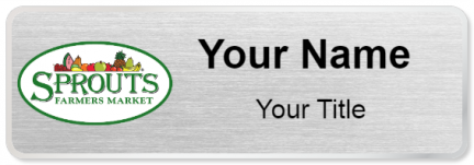 Custom name badges for Sprouts Farmers Market