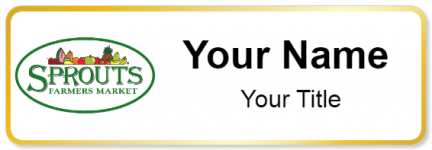 Custom name badges for Sprouts Farmers Market