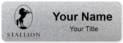 Custom name badges for Stallion Boot & Leather