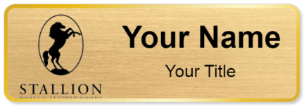 Custom name badges for Stallion Boot & Leather