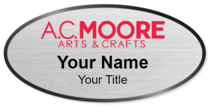 Custom name badges for AC Moore