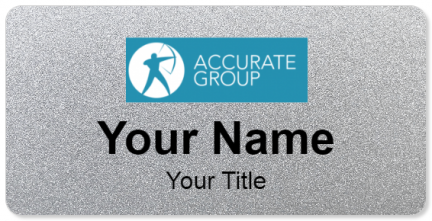Custom name badges for Accurate Group