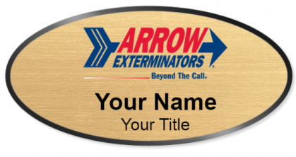 Custom name badges for Arrow Exterminators