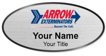 Custom name badges for Arrow Exterminators