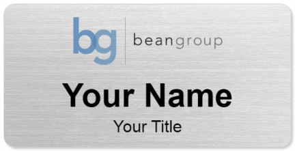 Custom name badges for Bean Group
