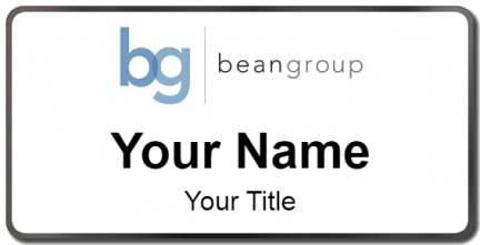 Custom name badges for Bean Group