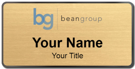 Custom name badges for Bean Group