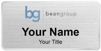 Custom name badges for Bean Group
