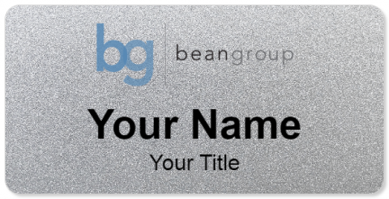 Custom name badges for Bean Group