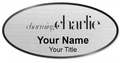 Custom name badges for Charming Charlie