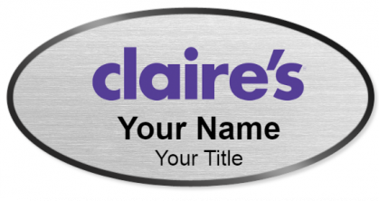 Custom name badges for Claires