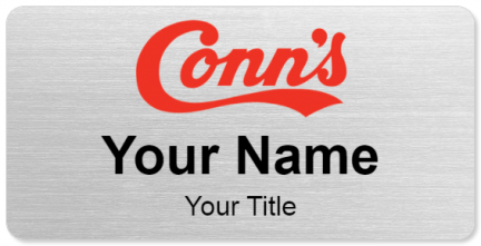 Custom name badges for Conns HomePlus