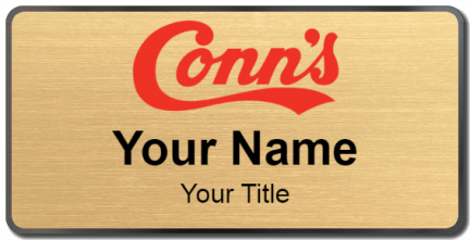 Custom name badges for Conns HomePlus