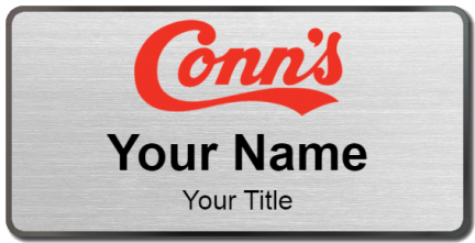Custom name badges for Conns HomePlus