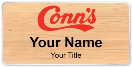 Custom name badges for Conns HomePlus