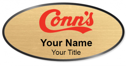 Custom name badges for Conns HomePlus