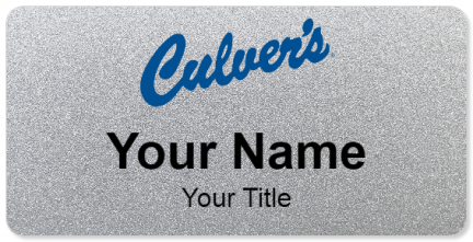 Custom name badges for Culvers Restaurant