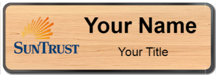 Custom name badges for Suntrust