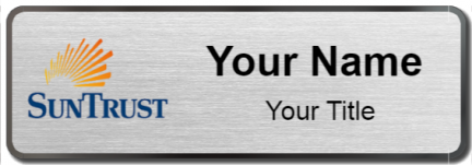 Custom name badges for Suntrust