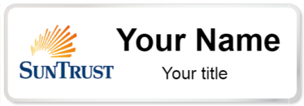 Custom name badges for Suntrust